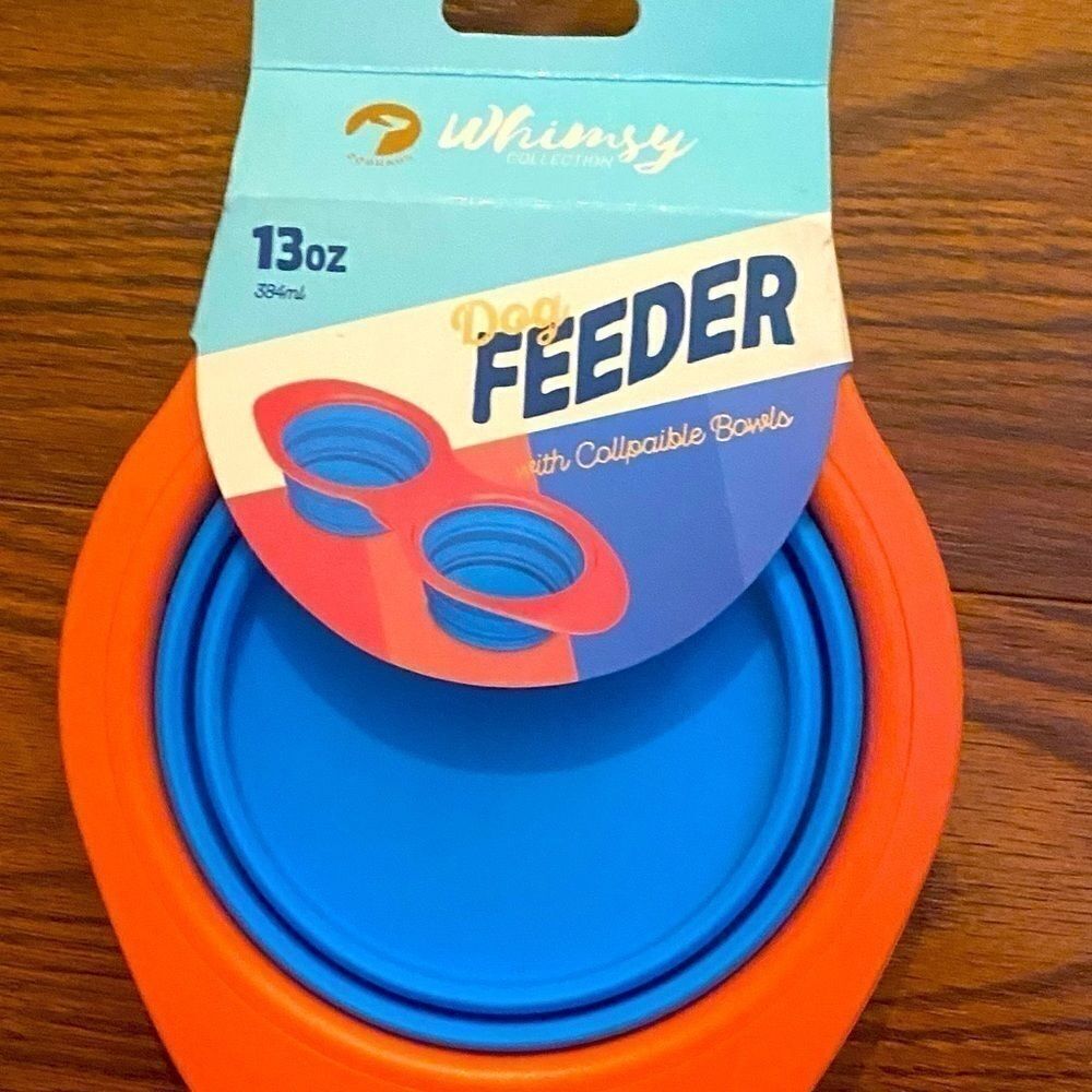 Pet Travel Water & Feeder Bowls Detachable